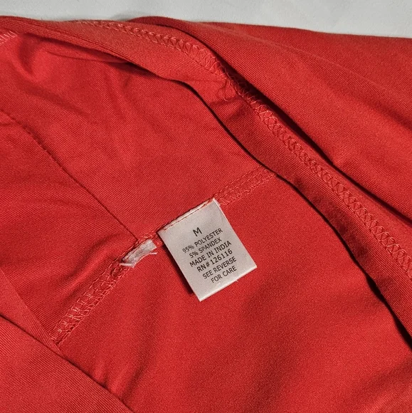 Women's Red Robe - Picture 2 of 3